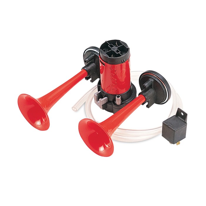Hella Dual Trumpet Air Horn Kit 24V 6027