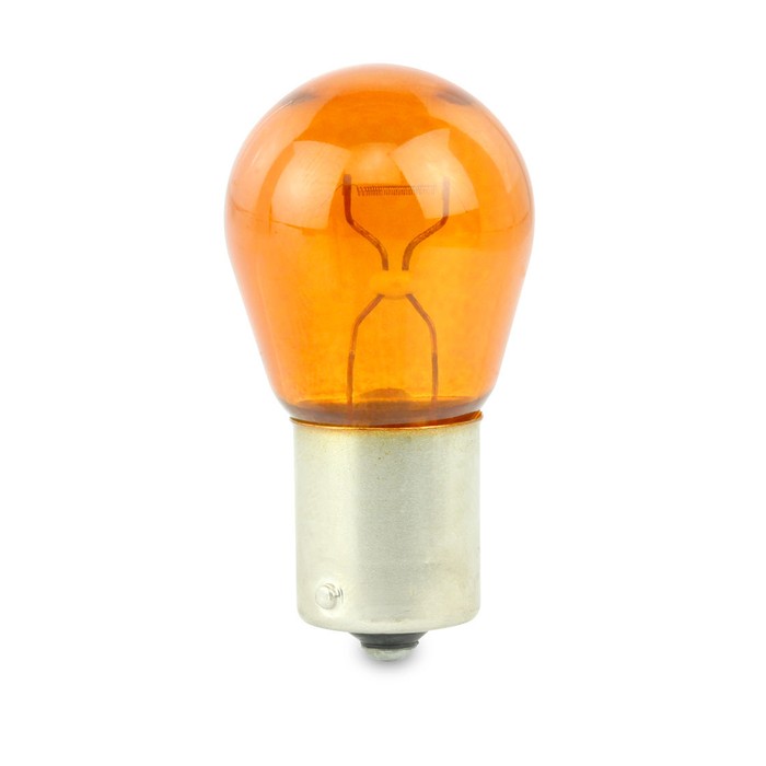 Hella Bayonet Bulb 12V 21W BAU15s - Amber RY1221