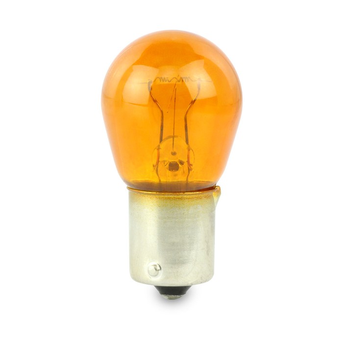 Hella Bayonet Bulb 24V 21W BAU15s - Amber RY2421
