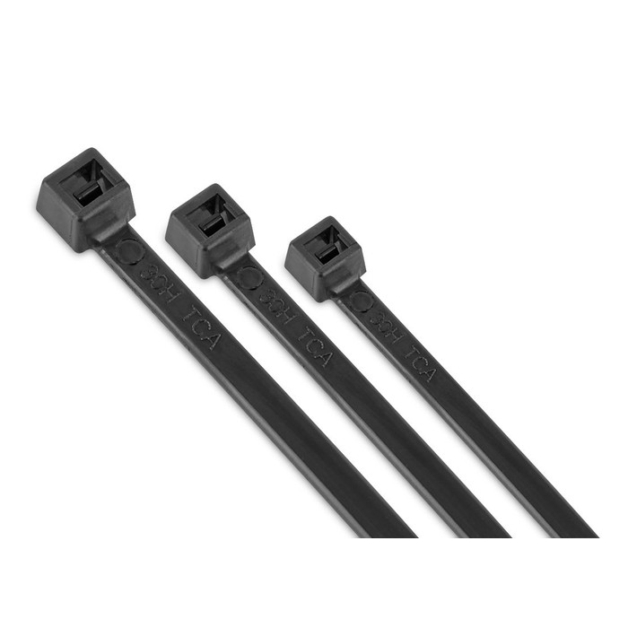 Hella Black Cable Ties - 80mm x 2.5mm (Pack of 100) 8341U.V.