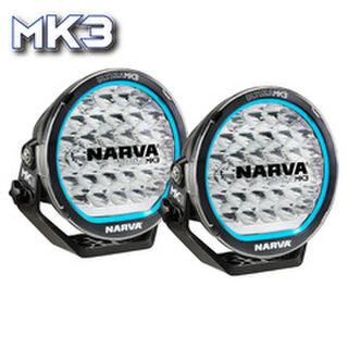 Ultima MK3 215 LED Driving Light Kit Black Hybrid Beam