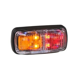 Side Marker Lamp 9-33V Red/amber MDL63