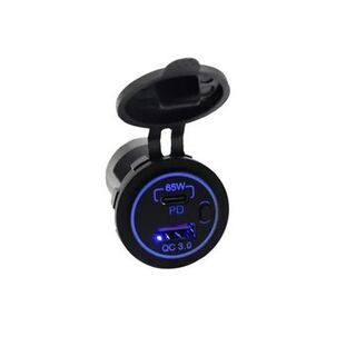 Usb-a & Usb-c High Output 12/24V 65W - Suitable for Laptops