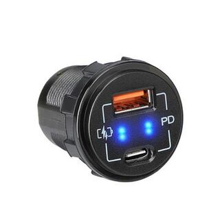 USB & Usb-c High Output Charge Ports