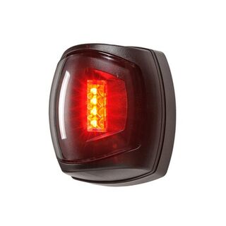 Narva Nav Lamp LED 2N Mile Port Clear Lens Black 9-33V