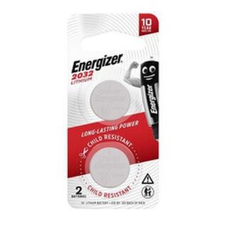 CR2032BP2 — Energizer CR2032 Lithium Coin Battery 2 Pack