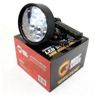 Night Saber 3500 Lumens Corded Handheld 150mm 36w LED Spotlight