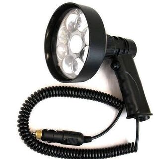 Night Saber 3000 Lumens Corded Handheld 120mm 27w LED Spotlight