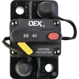 Circuit Breaker Manual Reset 40A Mini-type