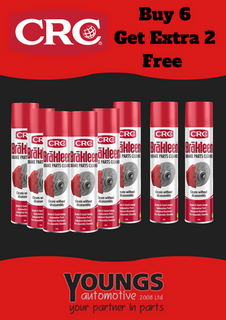 Brakleen 600gm Bonus 6 Plus 2 (8 Cans)