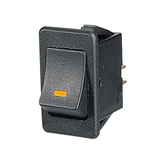 Rocker Switch Amber LED 12V 20A