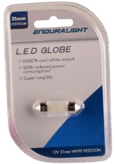 LED Festoon Bulb 12V 31MM