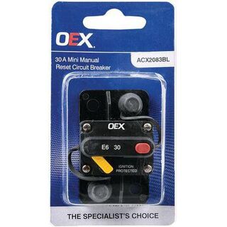 Circuit Breaker ( Switchable Reset ) 30AMP