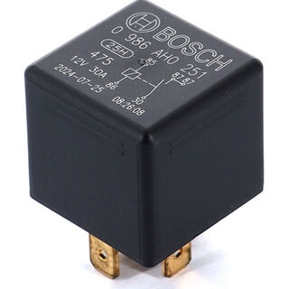Mini Relay 12V 30A 5TERM N/o-w/o Bracket