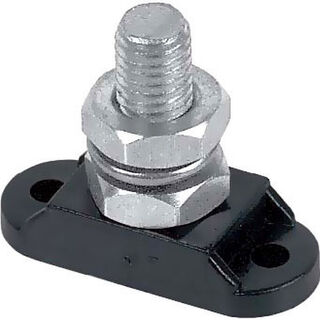 Insulated Stud 8MM Neg Black