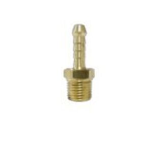 Brass Connect Male 1/4 HOSEx1/4BSPT