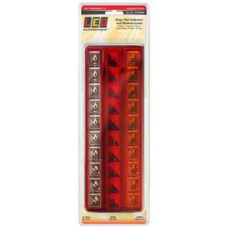 LED Tail Lamp 12/24V Stop/tail/inc/rev 275x100mm