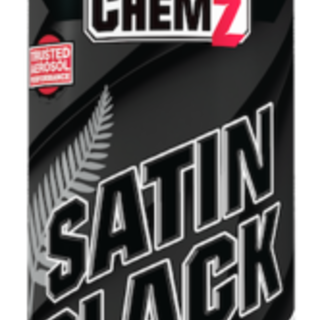 Satin Black Quickdry Enamel Paint