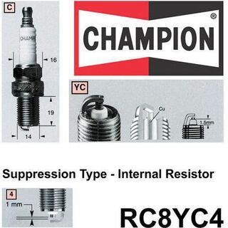 Champion Spark Plug RC8YC4