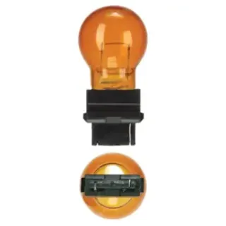 12V 27W Amber Plastic Wedge