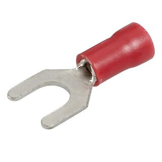Narva Spade Terminal Red 5.0mm 21PCS Blister Pack
