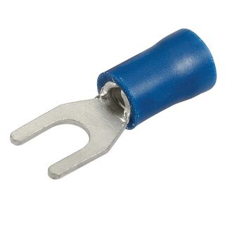 Narva Spade Terminal Blue 4.3mm 20PCS Blister Pack