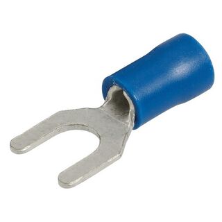 Narva Spade Terminal Blue 5.0mm 21PCS Blister Pack