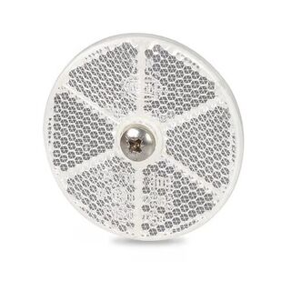Reflex Reflector Clear 60mm 8RA 002.014-261