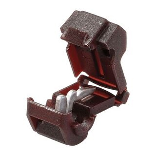 Terminal T-tap Red 6.3MM 50 Pcs