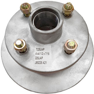 Hub&disc 225M/M 4X41/2X7/16 Pre 93 - One Side