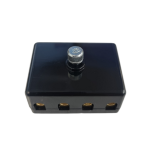 Fuse Block 4x Ceramic Fuses ( Vintage / Classic Style )