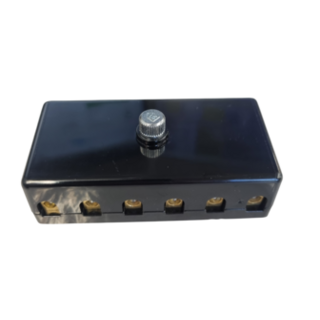 Fuse Box 6x Ceramic Fuses ( Vintage / Classic Style )