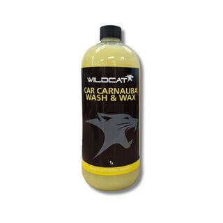 Car Carnauba Wash & Wax 1 Litre - Wildcat