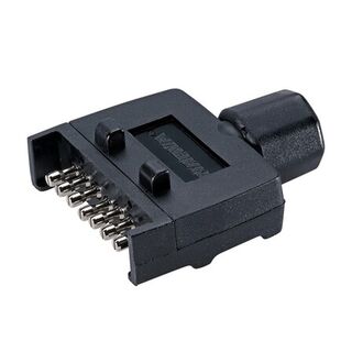 Narva 7 Pin Flat Plug Blister