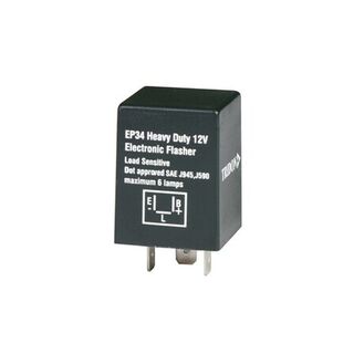 12 Volt 3 Pins with load sensing - Electronic Flasher
