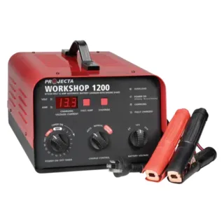 Projecta 6/12/24V Automatic and manual 12 Amp 2 Stage Battery Charger