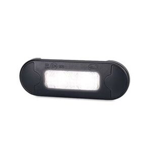 Duralead Flush Mount White Feol Lamp 0.5M