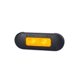 DuraLED® Amber Flush Mount Front End Outline Lamp Blister Pack