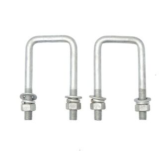 Square U-Bolt - M12 x 51 x 110mm - Pair Trojan