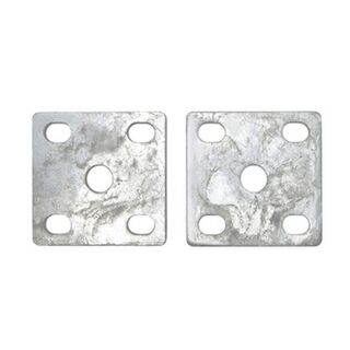 U-Bolt & Axle Plate - Galvanised - Pair Trojan