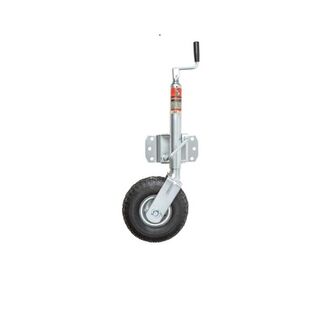 Jockey Wheel - Pneumatic Tyre - 220kg Capacity Trojan