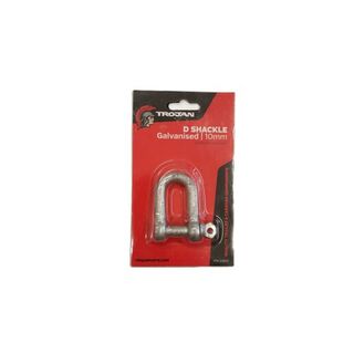D-Shackle - Galvanised - 10mm - 40mm x 19mm Trojan
