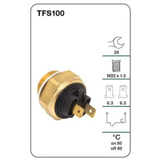 Tridon Thermo Fan Switch TFS100