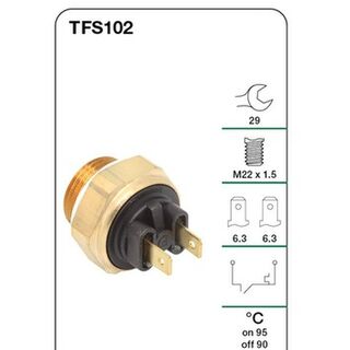 Tridon Thermo Fan Switch TFS102