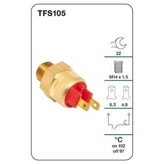 Tridon Thermo Fan Switch TFS105