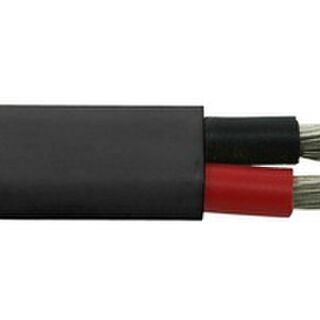 Marine Cable 1.13mm2 Twin Black Sheathed 100m