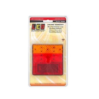 LED Stop/Tail/Indicator Lamp with reflex reflector 12/24V