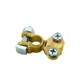 BT10JUB — Universal Battery Terminal Emergency Small Post Brass