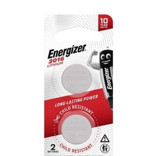 CR2016BP2 — Energizer CR2016 Lithium Coin Battery 2 Pack