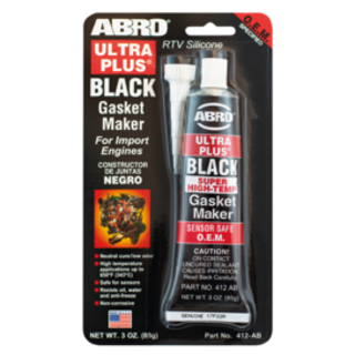 412-AB — ABRO Ultra Plus Gasket Maker Black 85g